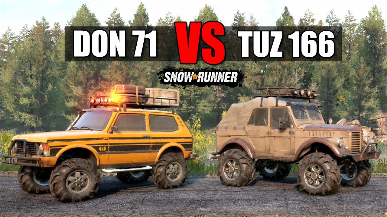 Snowrunner Don 71 vs Tuz 166 | Best Russian Scout