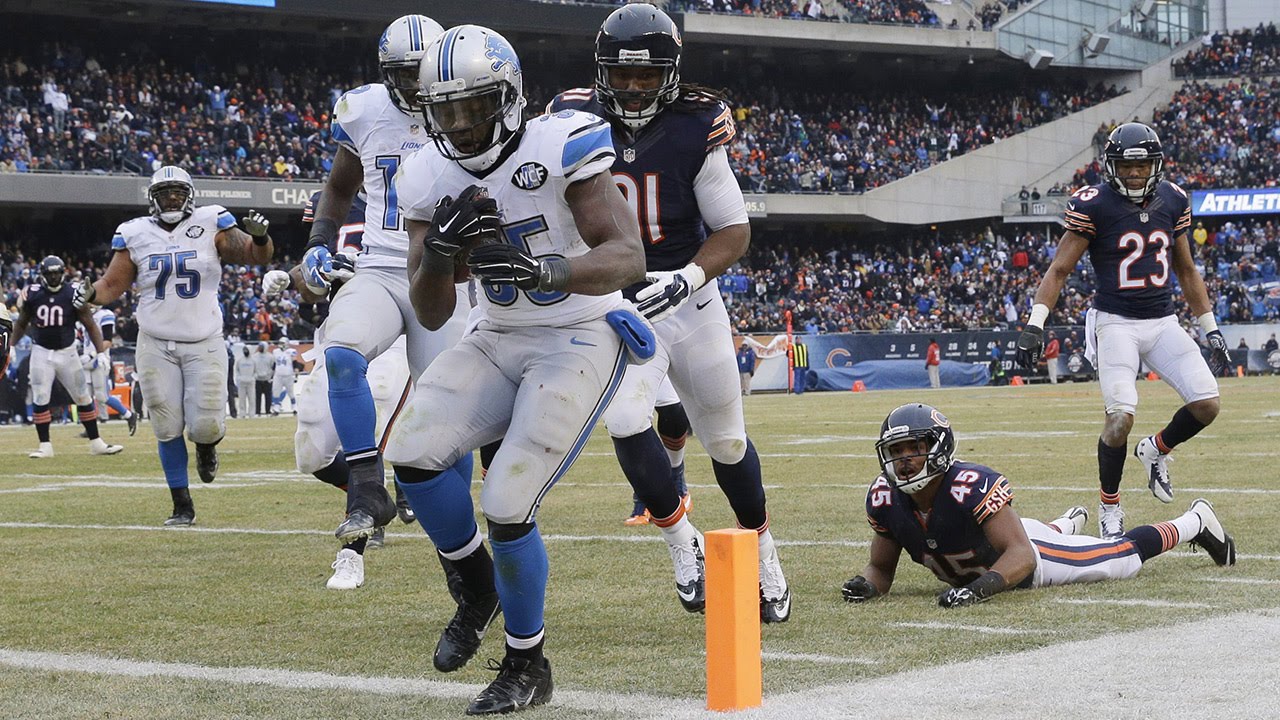 Joique Bell makes tacklers miss on touchdown run (Week 16, 2014)