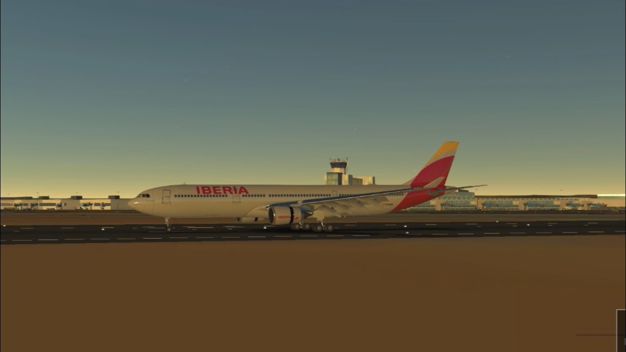 Infinitie Flight @iberia A330-300 EGLL-LEMD