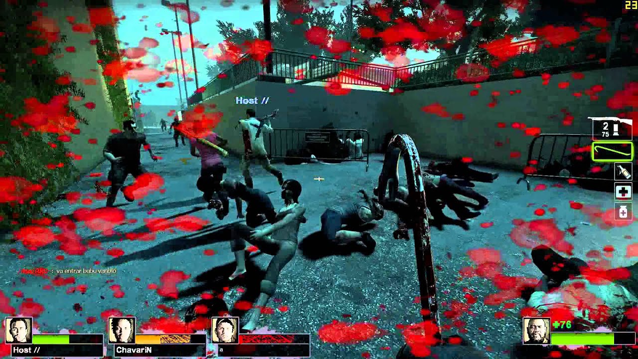 L4D2 - 4 M&eacute;xico VS 4 Per&uacute;  (Jugador Drimx, nivel medio) 4/4