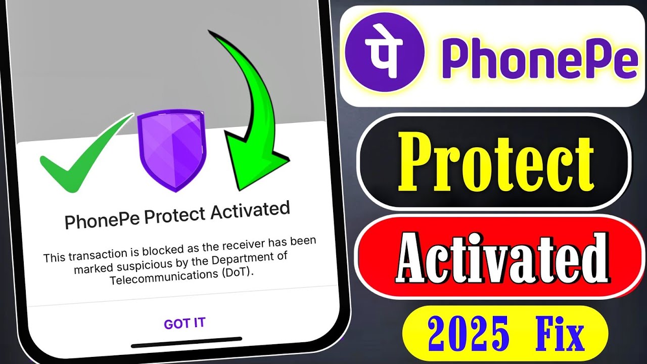 phonepe protect activated problem | How to fix phonepe protect activated problem | protect activated