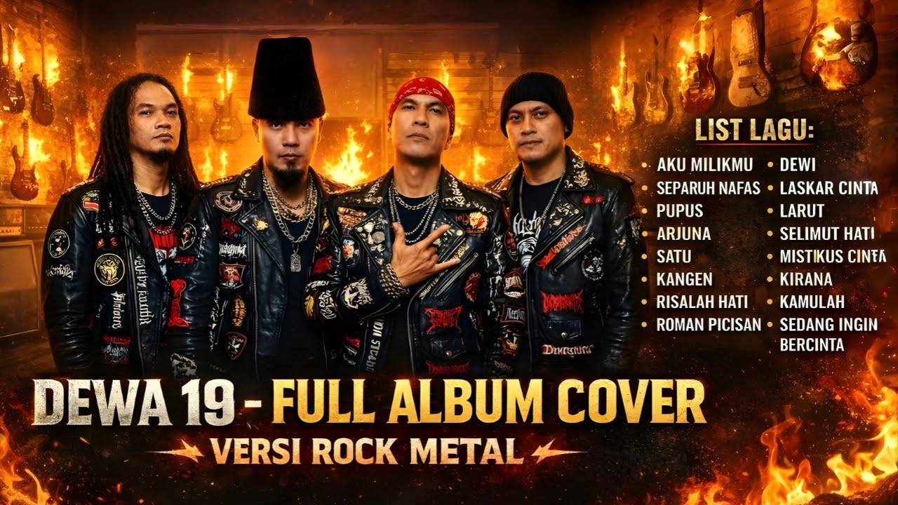 DEWA19 - FULL ALBUM COVER ┃ ROCK METAL VERSION