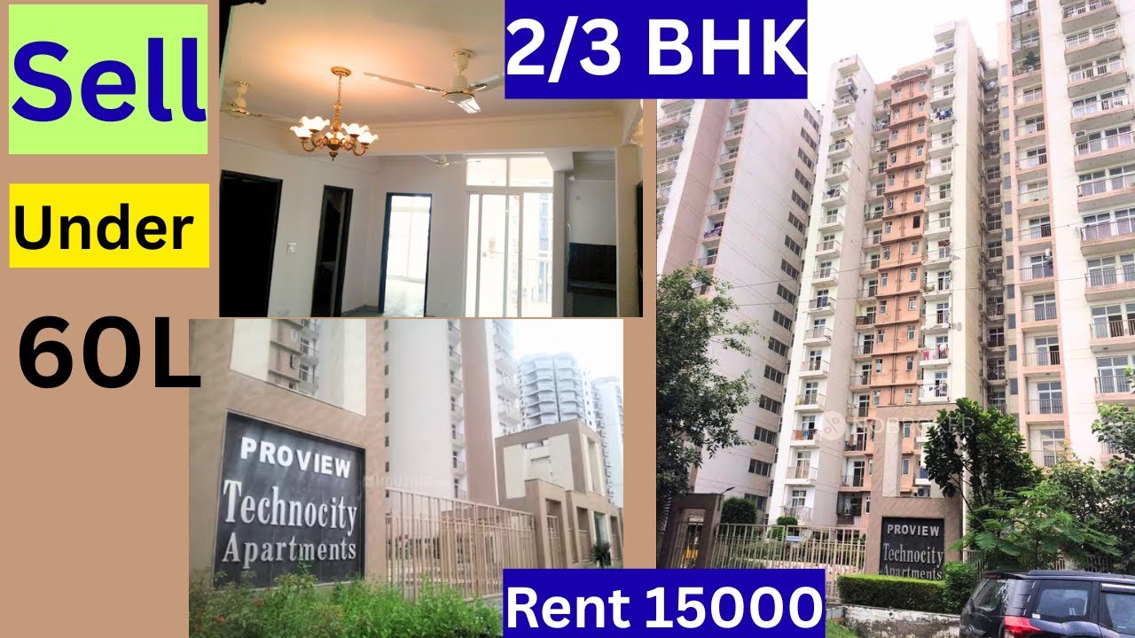 3BHK 1335 sqft Apartment in Proview Technocity Sector chi 5 Greater Noida |