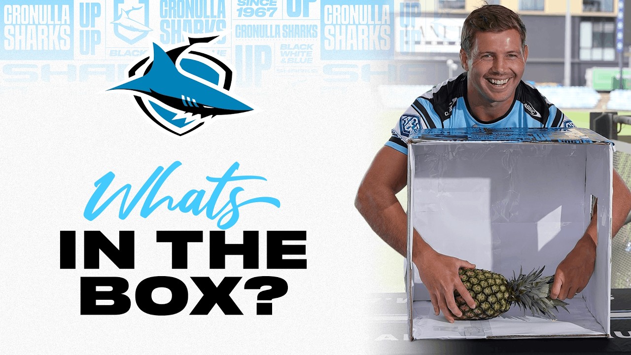 Sharks 'What's in the Box?' Challenge - Pineapple