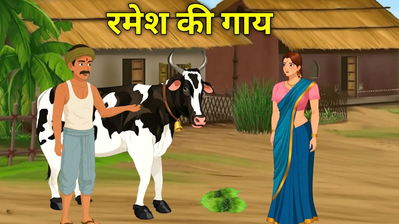 एक गरीब किसान की गाय और मेहनत Moral Stories IHindi Kahaniya