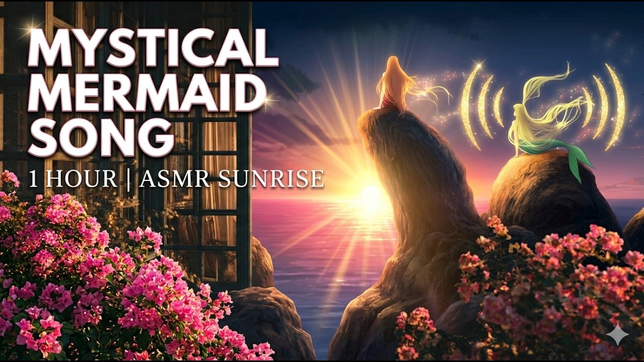 You Won't Believe How Beautiful Mermaids Sound at Sunrise (1 Hour ASMR) #asmr