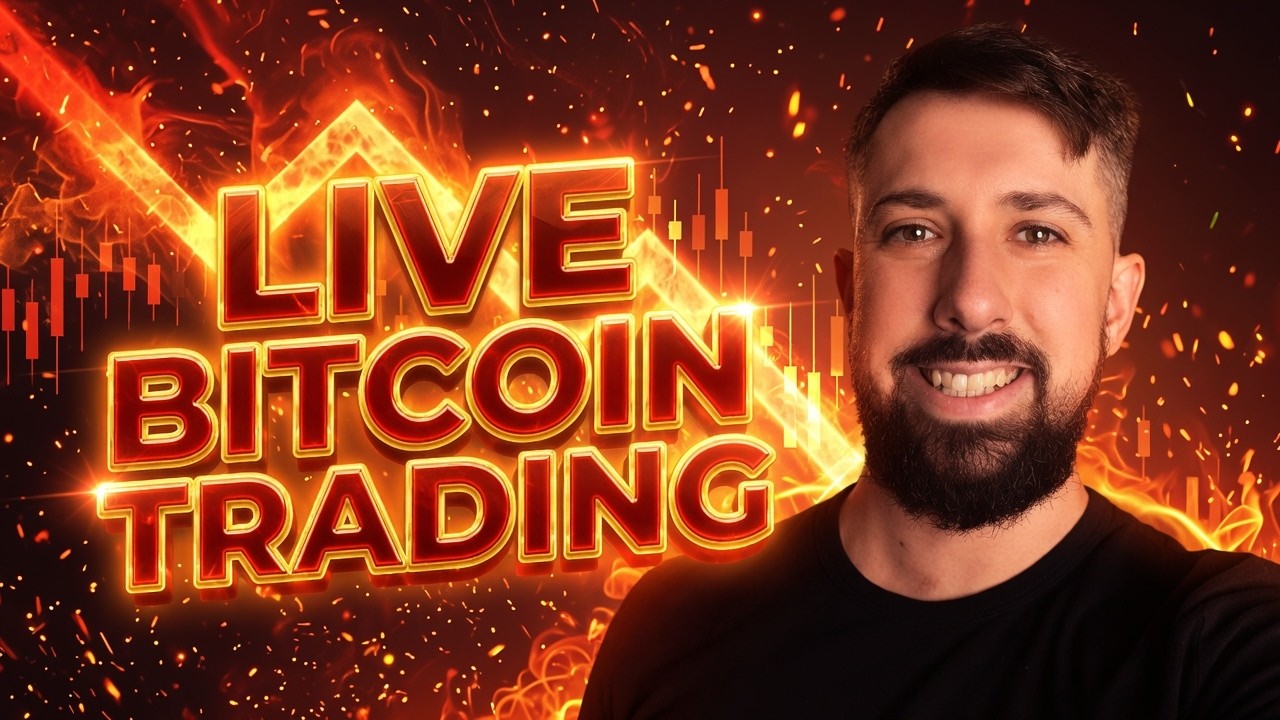 🔋LIVE BITCOIN TRADING 📉📈  Crypto and Market Analysis