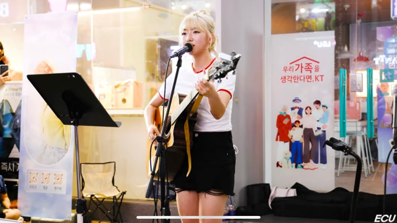 경서 (Kyoung seo) 부산 서면 버스킹 4K60P FULL 직캠 220814