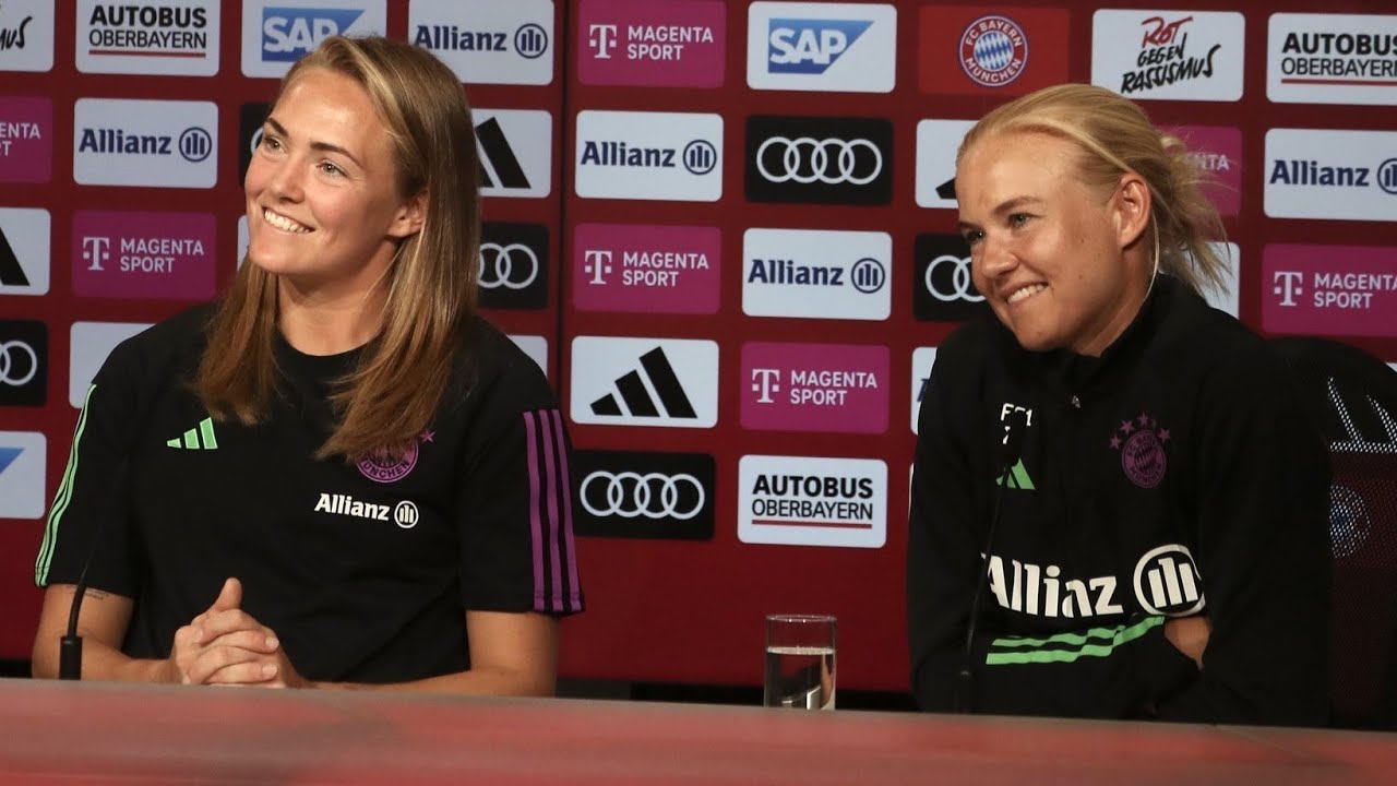 Press conference with Harder, Eriksson, Stanway & Straus