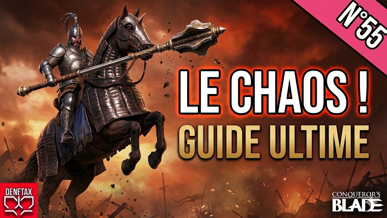 Conqueror’s Blade – Guide Cyphaux : DPS blunt, contrôle et debuff en cavalerie