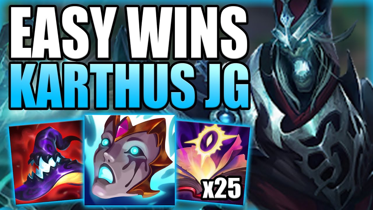 KARTHUS JUNGLE IS SUCH EASY & FREE WINS ITS ACTUALLY RIDICULOUS! - Gameplay Guide League of Legends
