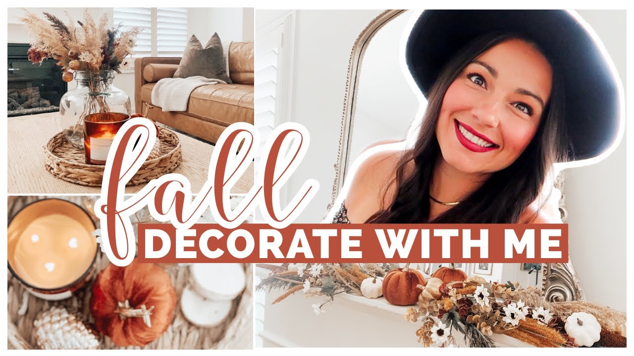 FALL DECORATE WITH ME 2021 | FALL DECORATING IDEAS | FALL DECOR 2021