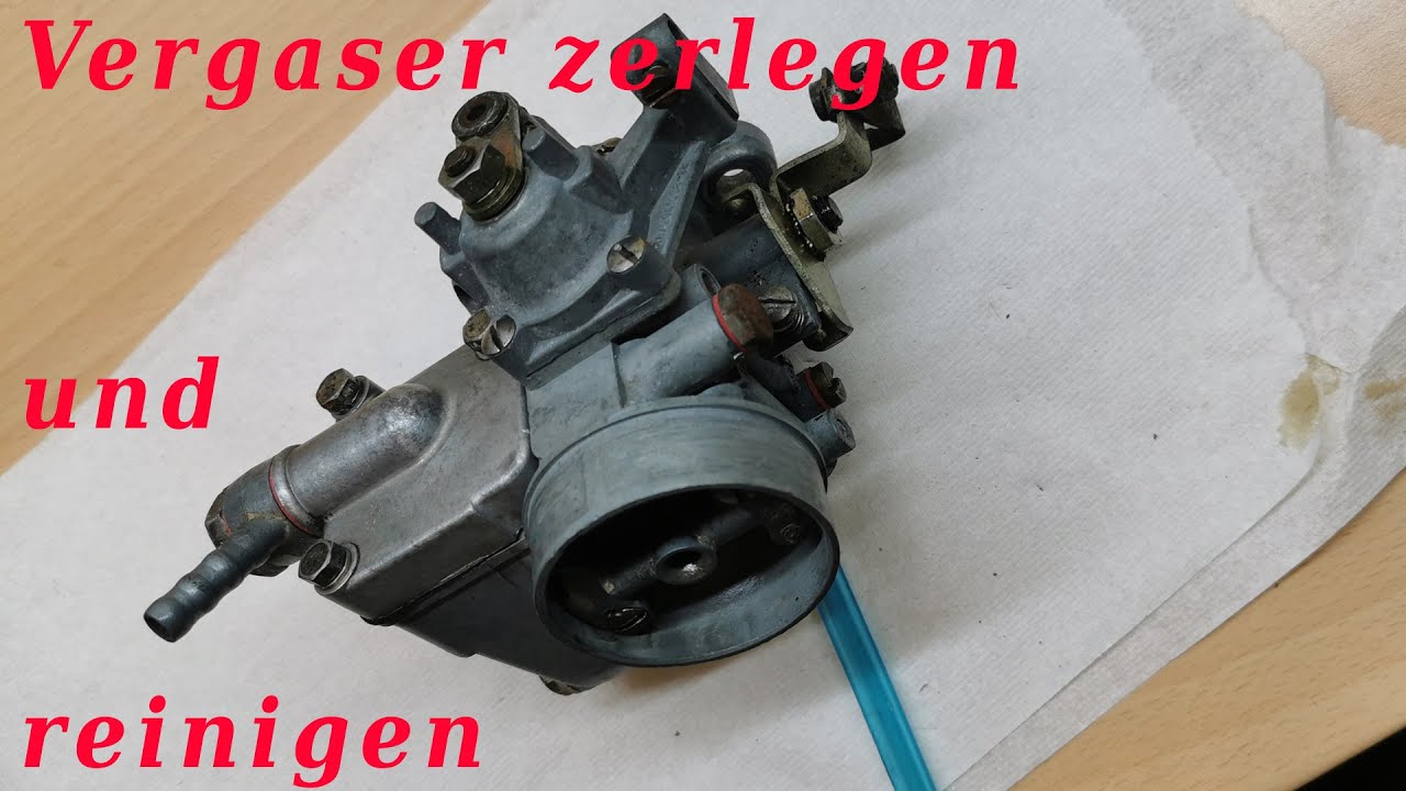 Trabant 601 S deluxe | Vergaser 28HB3-1 zerlegen und reinigen | Endgegnerdichtung Standgas | Teil 1