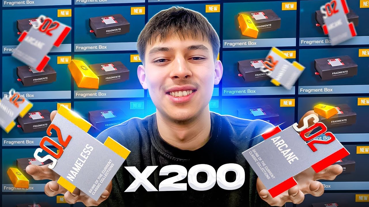 AM DESCHIS x200 FRAGMENT BOX URI PE STANDOFF 2!! 😱🤑 * a picat arcane!! *