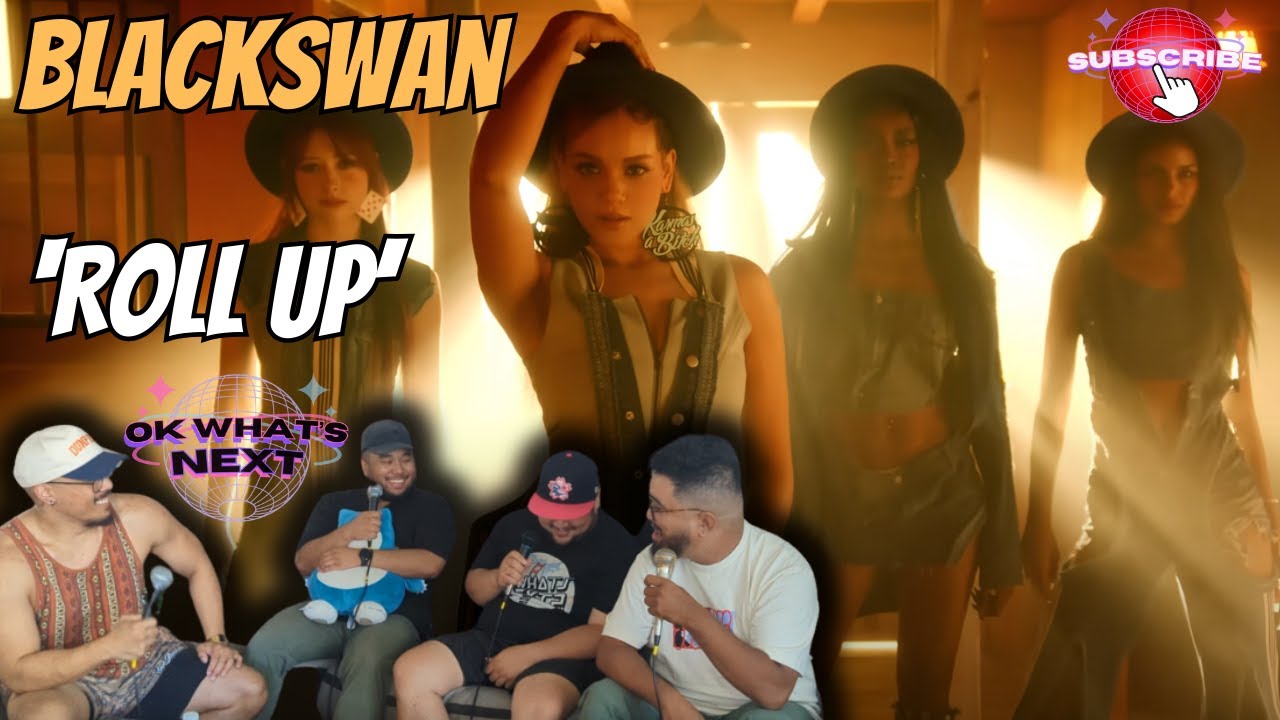 BLACKSWAN ‘Roll Up’ M/V - REACTION! - WOAH we didn't expect this!