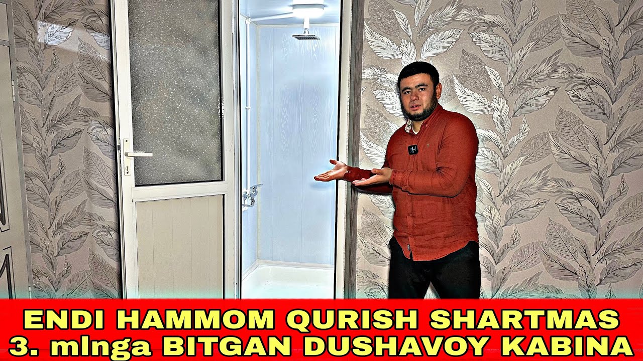 KIYOV BOLLAR UCHUN 3. mlnga BITGAN DUSHAVOY KABINA #2024 #dushavoy_kabina