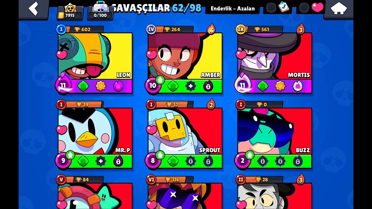 Brawl stars  sa2 sene sonra yeniden girdim 