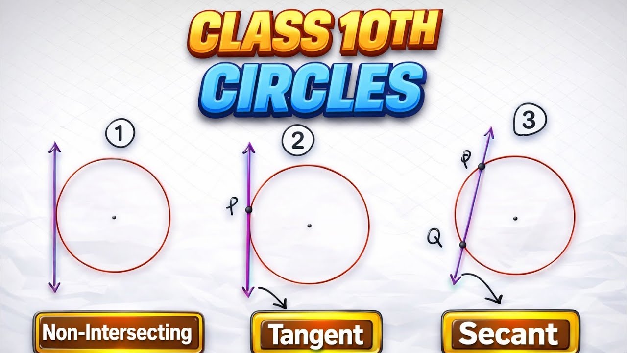 📘Class 10th Circle 