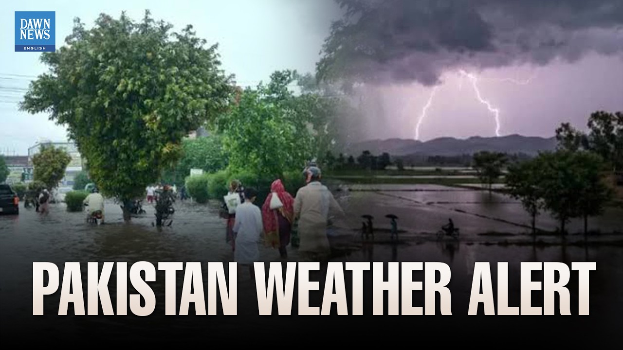 Heavy Rain, Thunderstorms Forecast Across Punjab & KP | Flood, Landslide Alert | Dawn News English