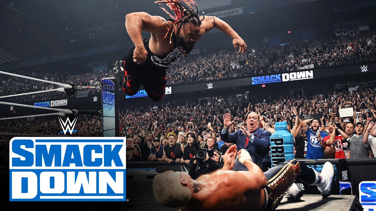 ПОЛНЫЙ МАТЧ: Джейкоб Фату атакует Коди Роудса: лучшие моменты SmackDown, 21 июня 2024 г.