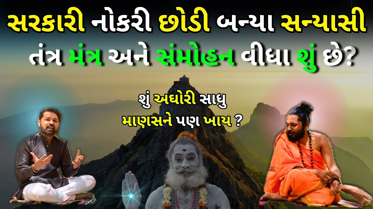 સરકારી નોકરી છોડી બન્યા સંન્યાસી જાણો શું મેળવ્યું | Girnari Sadhu | Milan Danidhariya