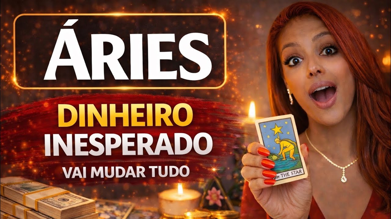 ♈️ ÁRIES 💵 VOCÊ NÃO ESPERAVA ESSE DINHEIRO. MUDANÇA DE VIDA E MAIS... 