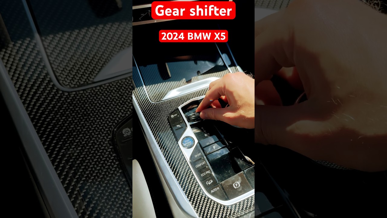 Gear shifter | 2024 BMW X5 fully loaded #shorts