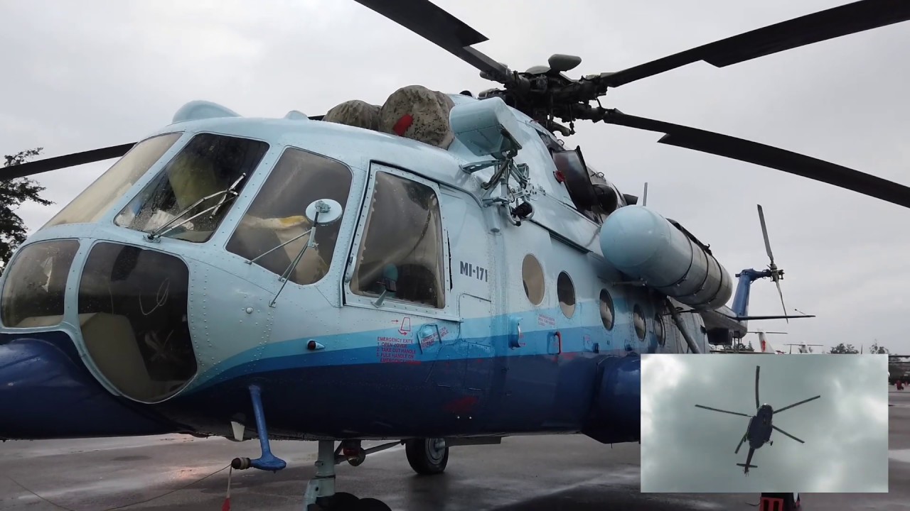 Mil MI-17 (MI-171) Walkaround video DJI Osmo Pocket