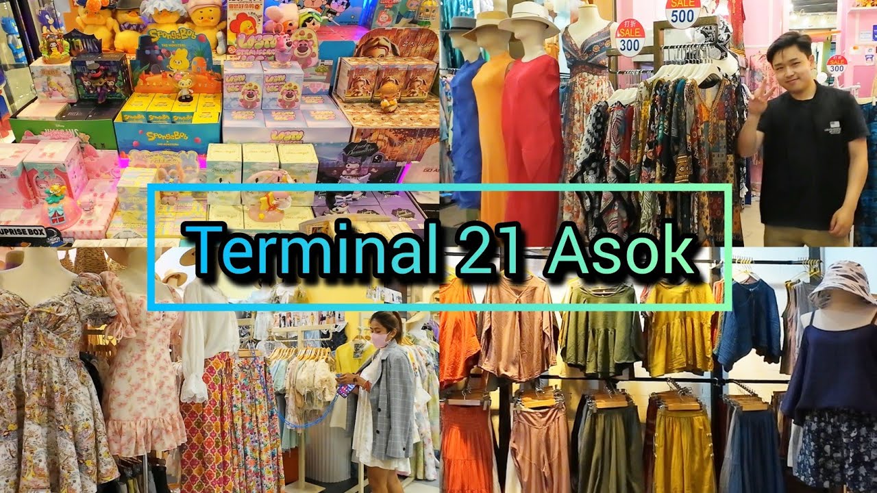 Terminal 21 Asok Shopping​ Mall in Bangkok​ Thailand​ เทอมิ​นอล​ 21 อโศก Update​ 7/06/24
