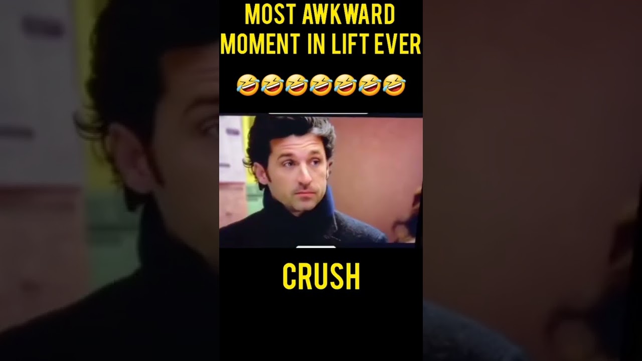 Man rides lift with his ex girlfriend, ex wife and crush at the same time #funnyshorts #funny #grays