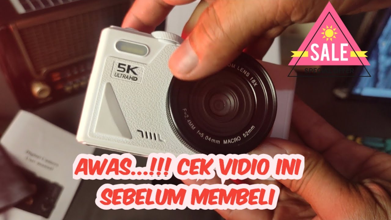 Unboxing Dan Review Kamera Teeka 75MP 5K Ultra HD