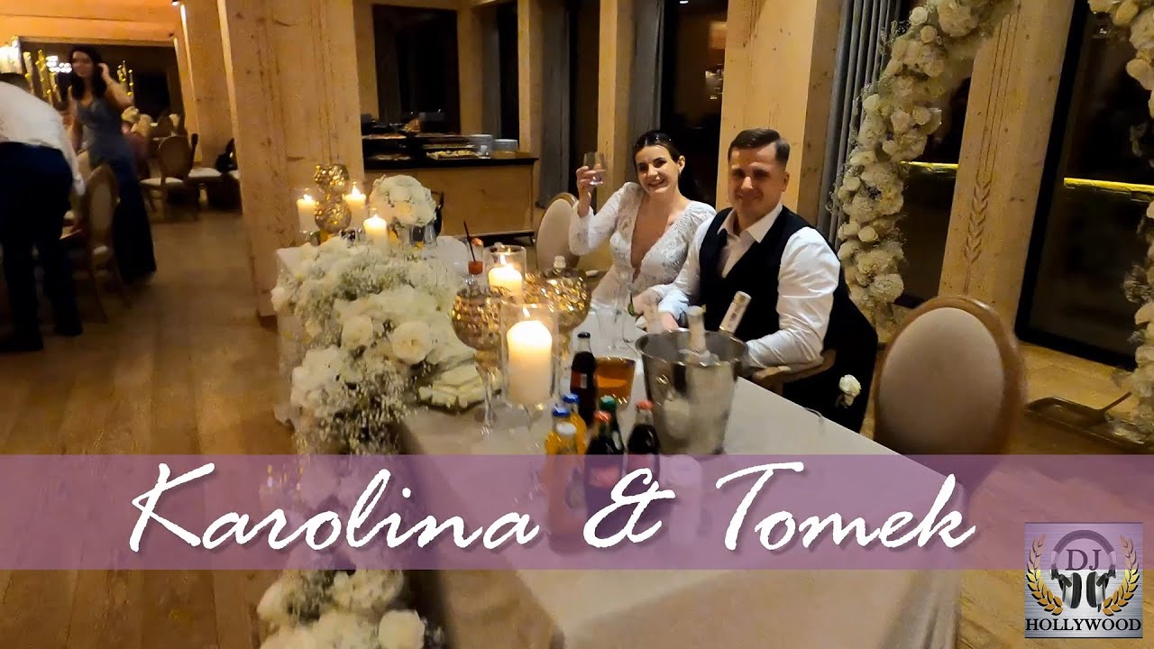 Wesele Karolina ♥ Tomek 08.11.2025 DJ Hollywood - Złoty Kłos Łapsze Niżne