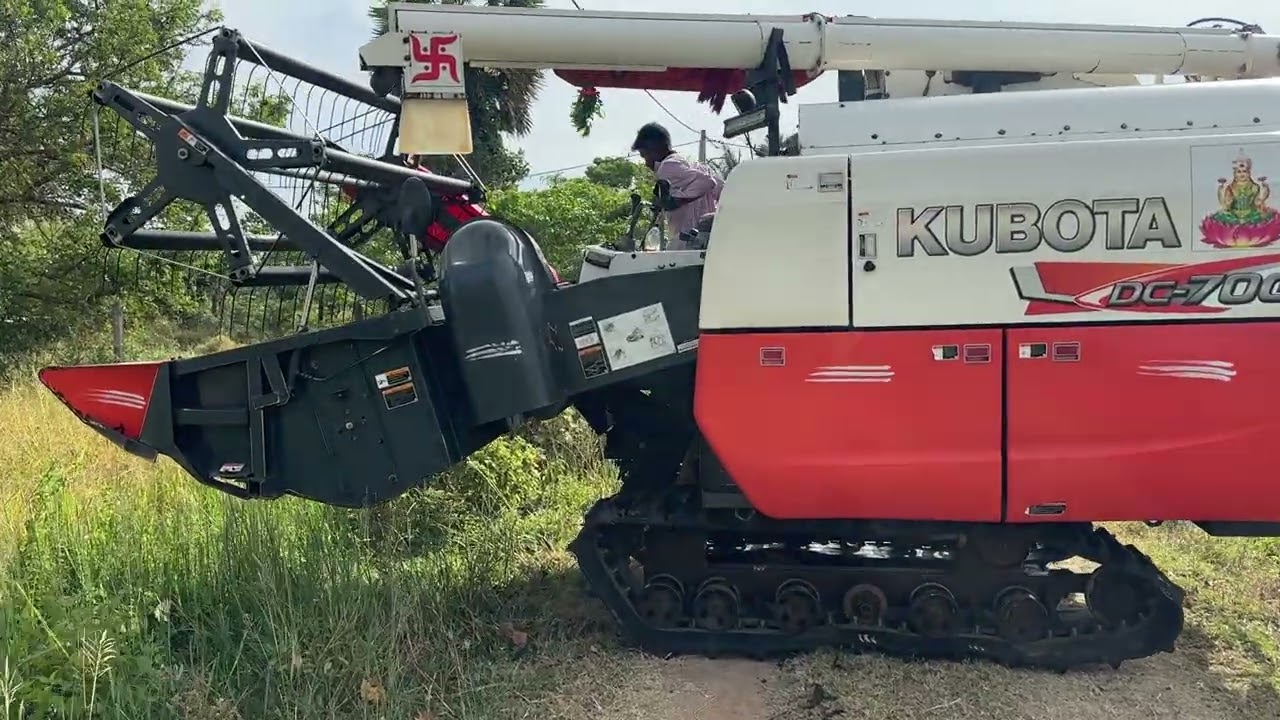 Kubota 70g plus srilanka in best harvester mishion #farmingvlog #youtubeshorts