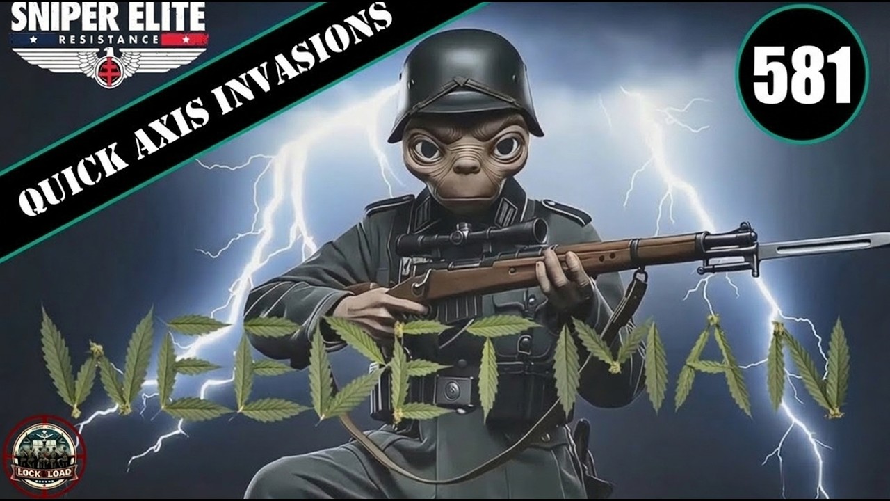 Sniper elite Resistance quick axis invasion 581