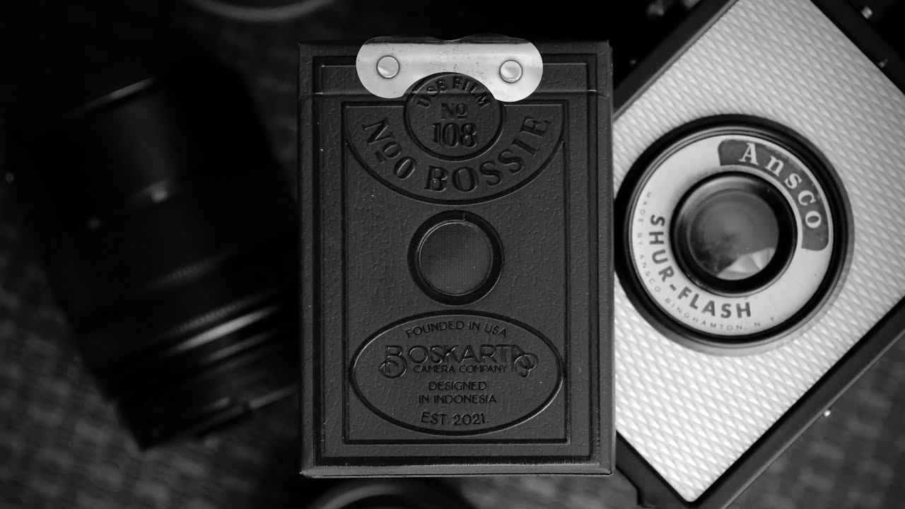 Vintage Camera Inspired Playing Cards!!! Boskarta Playing Cards Review!!!