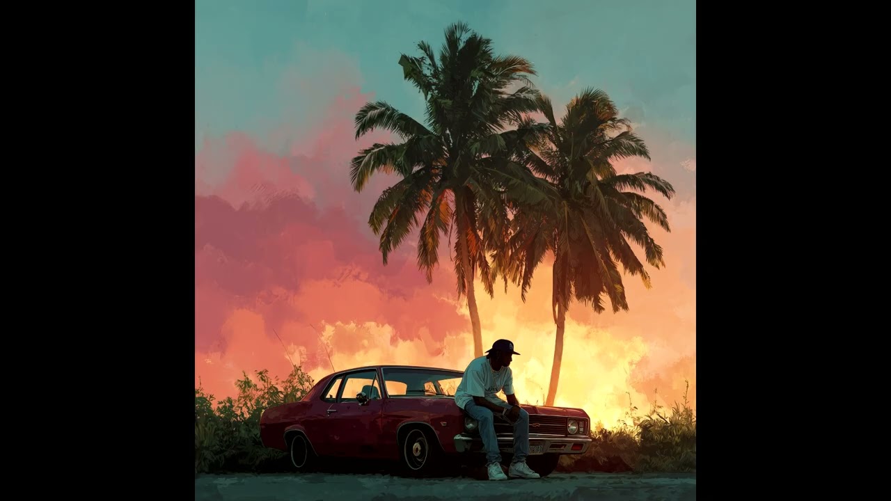 Palm Trees and Choppers