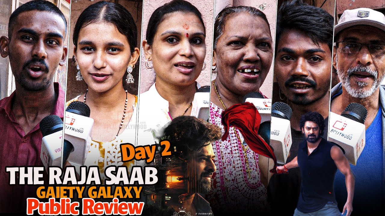 The Raja Saab | Day 2 | Public Review | Bandra Gaiety Galaxy | Prabhas, Malavika, Nidhhi,Sanjay Dutt