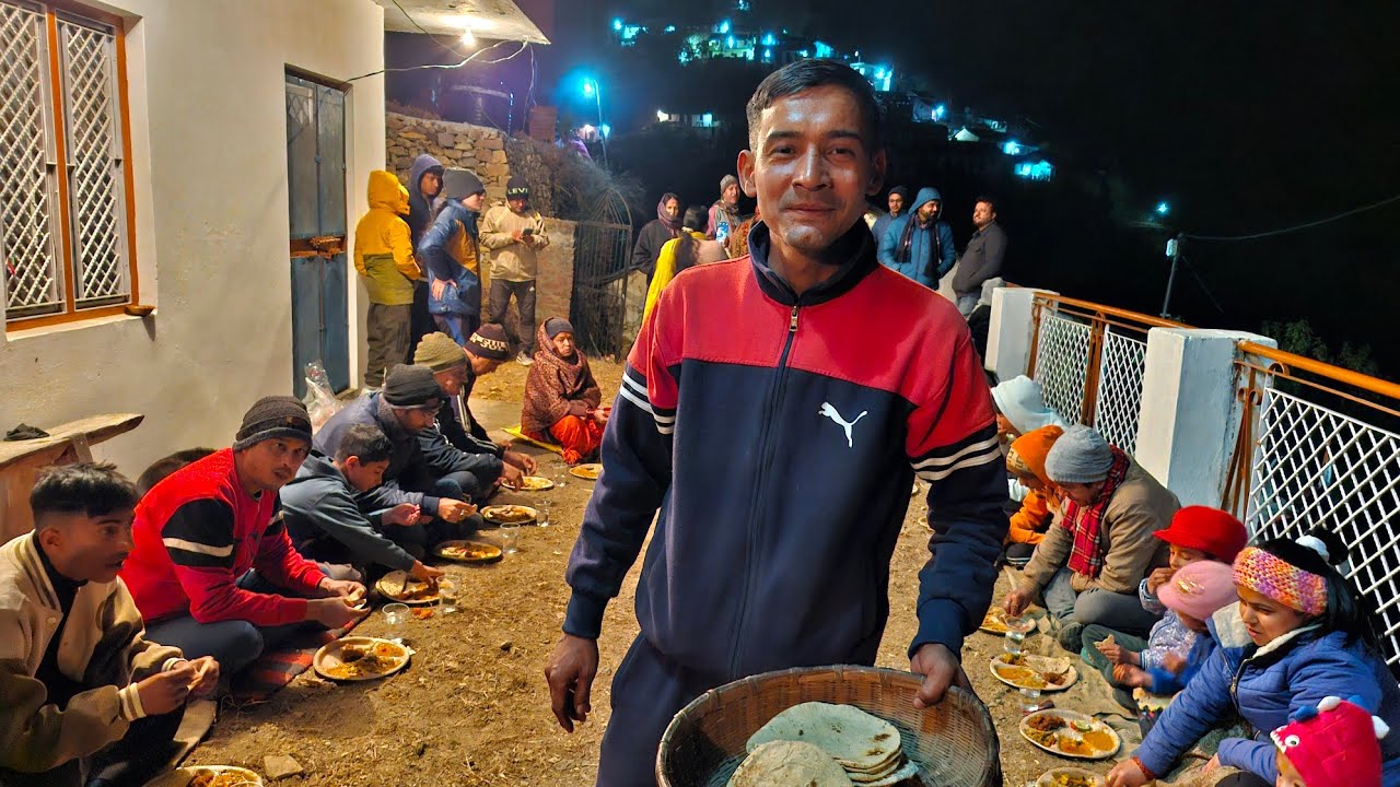 गांव में एक दिन में हुई दो पार्टियां * Uttarakhand Village Life • Dr Ashok Nautiyal Vlogs
