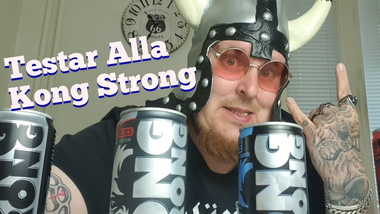 Testar Alla Kong Strong Energy Dryck