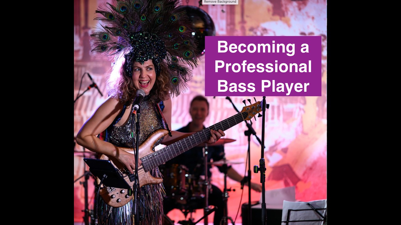Becoming a professional bass player: episode 46 how I incorporate backing vocals.