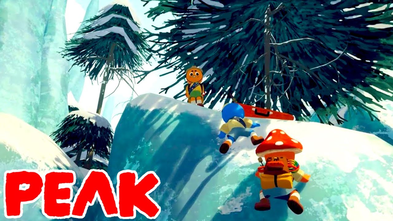 エベレスト級の断崖絶壁の山をひたすら歩いて登るゲーム【PEAK】
