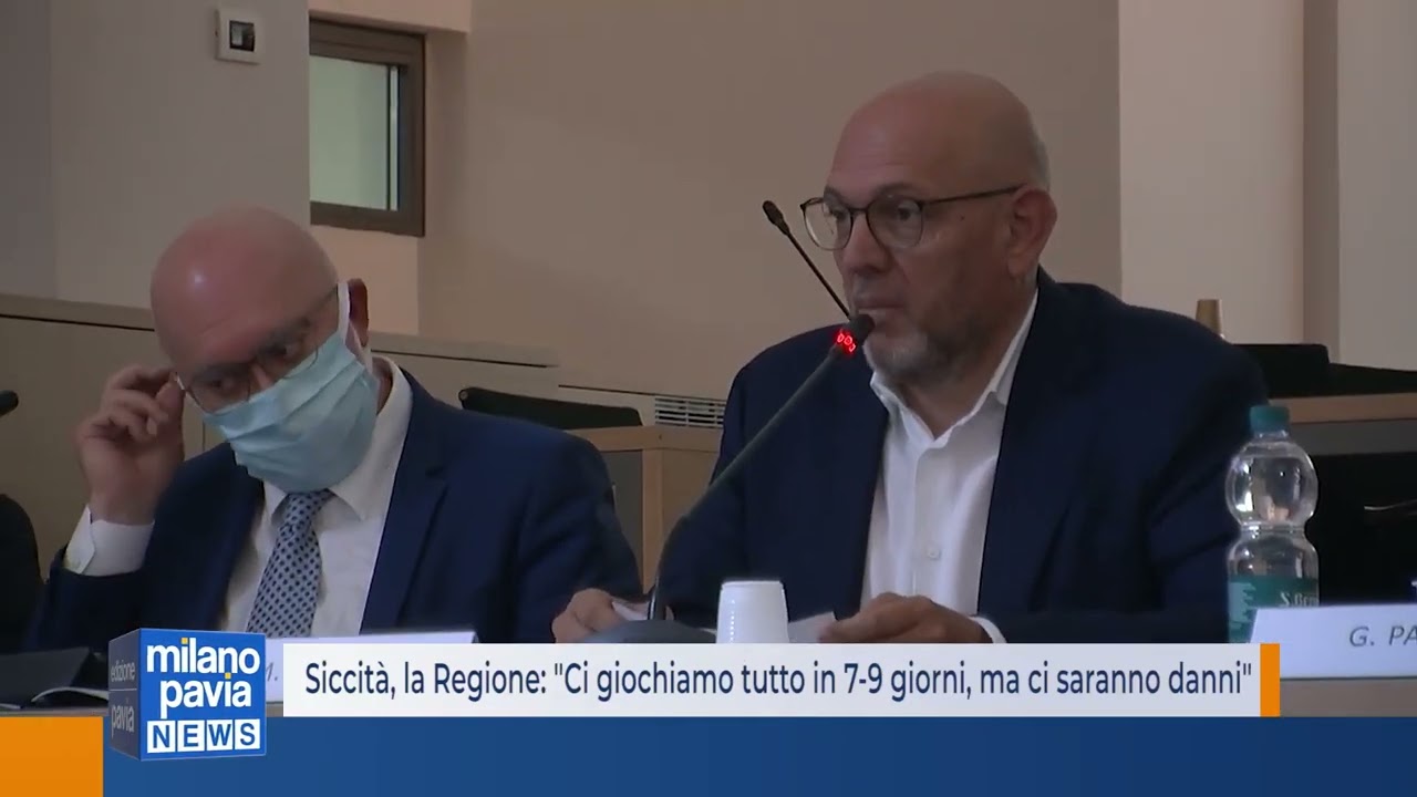 Siccità, la Regione: ''Ci giochiamo tutto in 7-9 giorni, ma ci saranno danni''