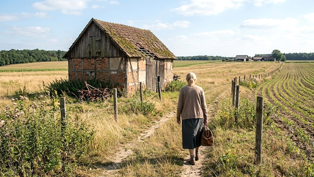 Her Children Took The House, The Car, And The Bank Account, But Forgot The Old Farm Her Father Left