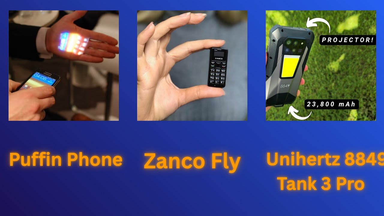 Most UNUSUAL Smartphones That Actually Exist