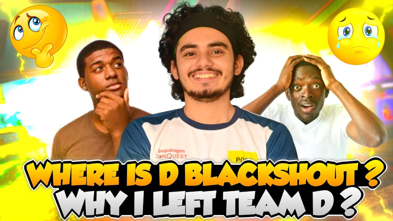 Why i Left Team D ?? || Where is Our Black Shout || Garena Free Fire || #freefireindia #ff