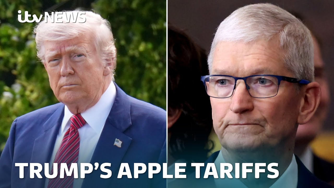 Why has Trump threatened tariffs on Apple and the EU? | ITV News