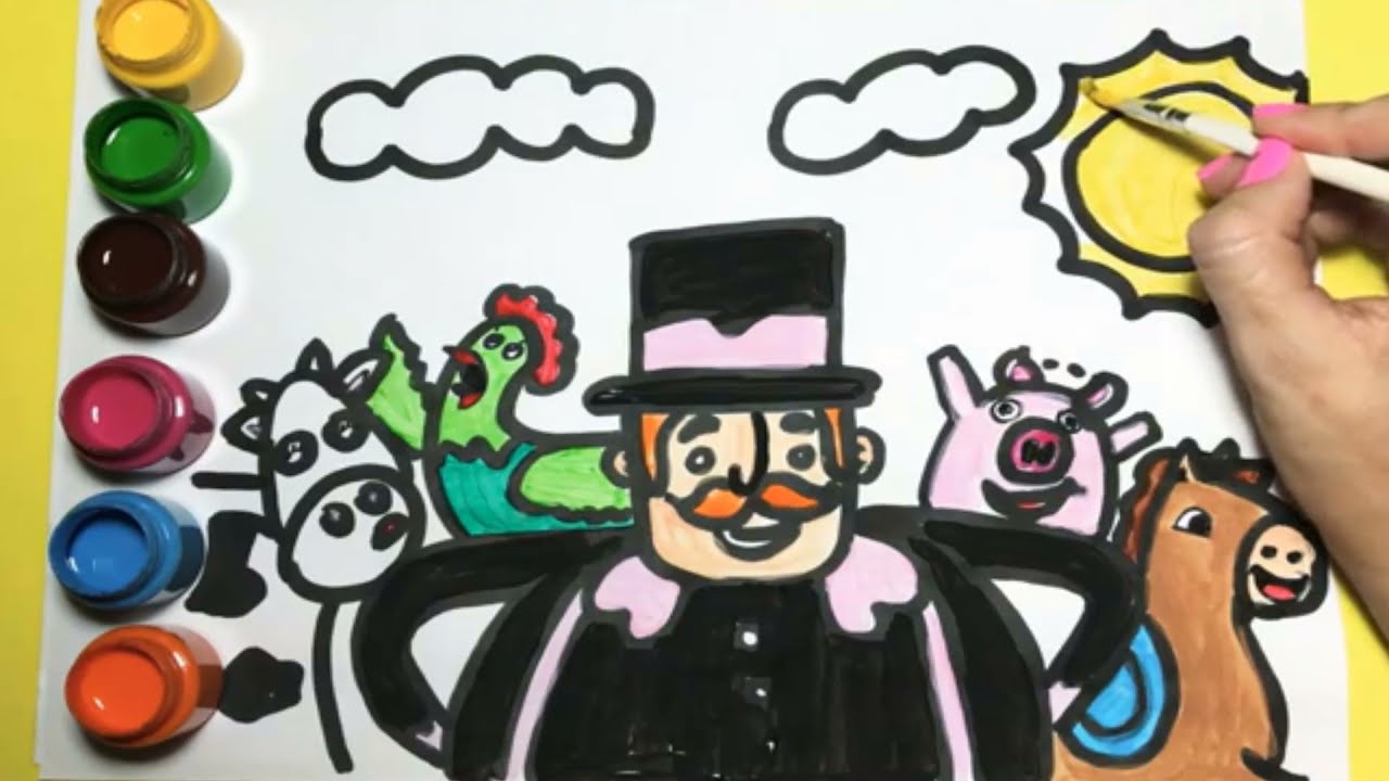 MUNDO BITA fazendinha, desenho infantil para colorir!