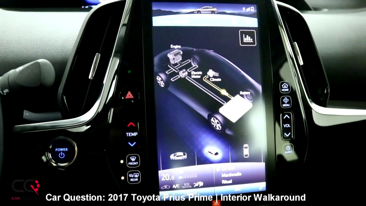2017-2018 Toyota Prius Prime | Interior Walkaround | The MOST complete review: Part 2/7