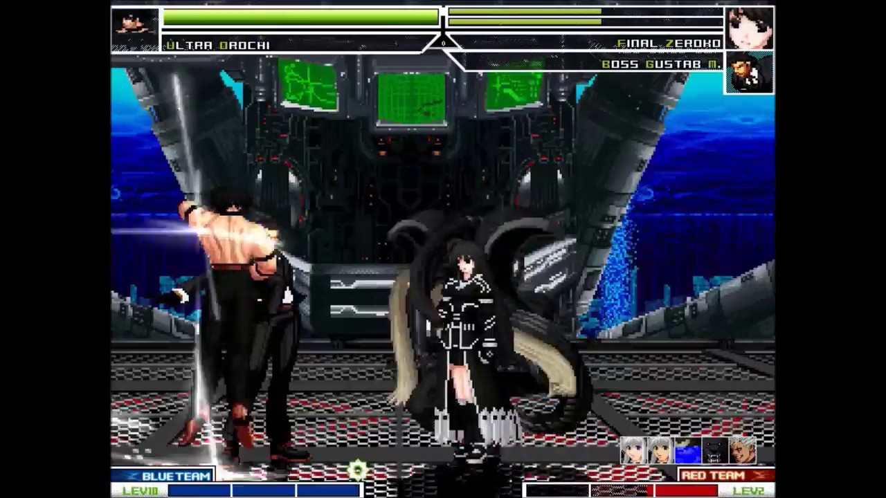 KOF MUGEN Ultra Orochi vs Final Zeroko y Boss Gustab