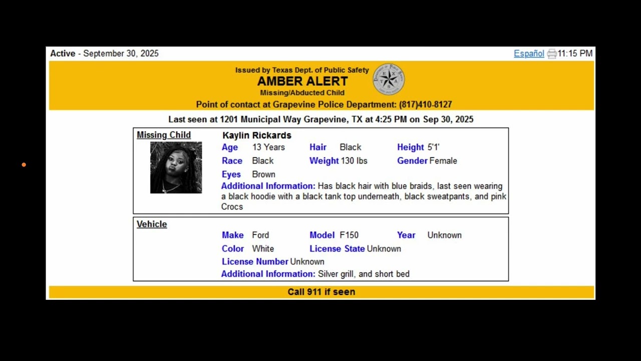 *AMBER ALERT* 🚨 Обзор Грейпвайна, Техас, США